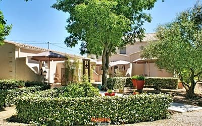 jardin des Gîtes et chambres d'hôtes à vendre près d'Agde dans l'Hérault