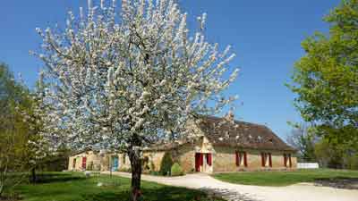 jardin des Chambres d'hôtes à vendre à Sainte-Croix en Dordogne