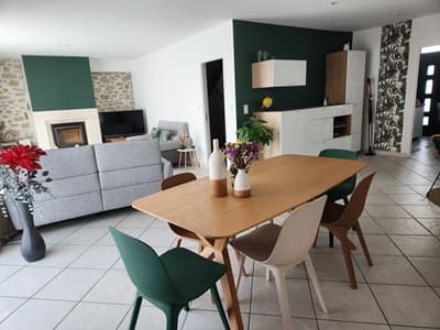 salle à manger des Chambres d'hôtes à vendre à Dax dans les Landes