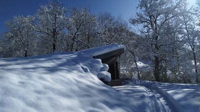 Souals la neige, Ecolodges à vendre dans le massif du Meygal en Haute-Loire