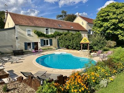 Piscine des Chambres d’hôtes à vendre au sud d’Auxerre dans l’Yonne