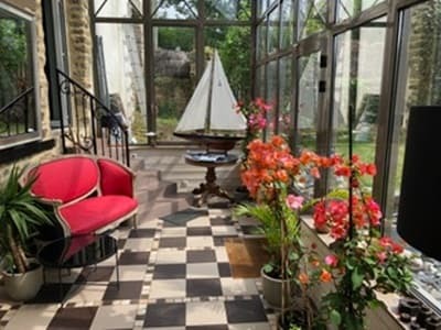 véranda des Chambres d'hôtes à vendre à Grand-Champs en Morbihan