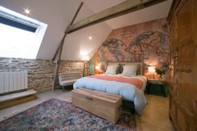 une des Chambres d'hôtes à vendre à Grand-Champs en Morbihan