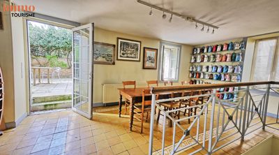 salle à manger des Chambres d'hôtes à vendre au cœur de la Vallée du Loir