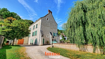 Chambre d’hôtes et troglodyte à vendre entre Beauval et Châteaux de la Loire