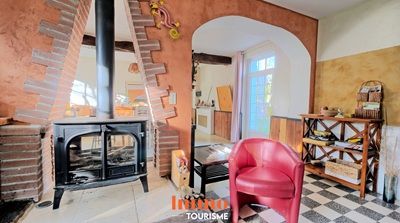 pièce à vivre des Gîte ou chambres d'hôtes à vendre près Romorantin Loir-et-Cher 