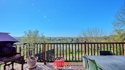 balcon des Chambres d'hôtes à vendre près de Loche en Indre-et-Loire