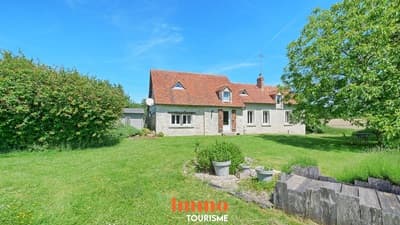 jardin de la Maison d’hôtes avec Spa privatifs à vendre entre Beauval et Valençay