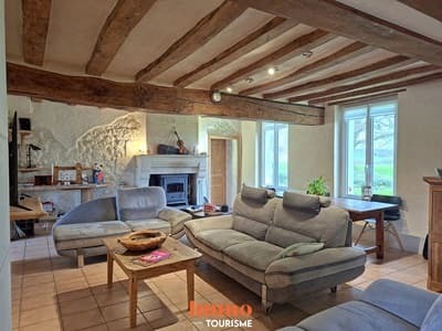 salon de la Maison d’hôtes avec Spa privatifs à vendre entre Beauval et Valençay