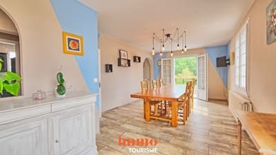salle à manger des Chambres d’hôtes ou gîte à vendre entre Beauval et Châteaux de la Loire