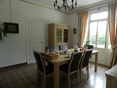 Salle à manger des Chambres d'hôtes à vendre à Athee-sur-Cher en Indre-et-Loire