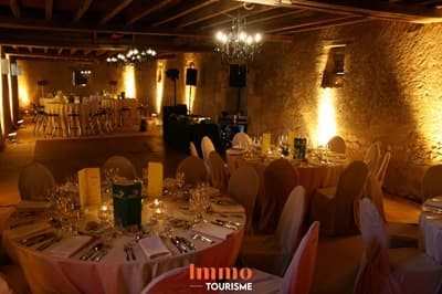 salle de réception des Chambres d’hôtes et salle réception à vendre à 15min de Beauval et Cheverny