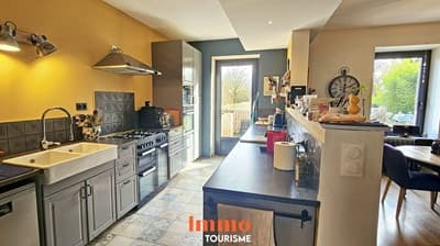 cuisine des Chambres d’hôtes et gîte à vendre près Vierzon dans le Cher