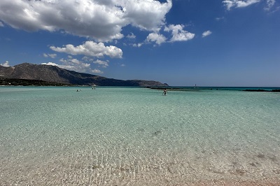 plage près des Chambres d'hôtes à vendre en Crête, Grèce