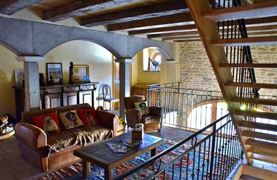 Etage de la maison avec Chambres d'hôtes à vendre entre Arbois et Poligny dans le Jura
