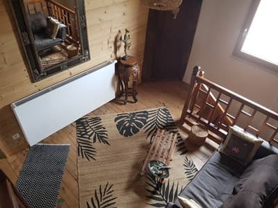 escalier des Chambres d'hôtes et gîtes à vendre à Font Romeu Odeillo Via en Pyrénées-Orientales