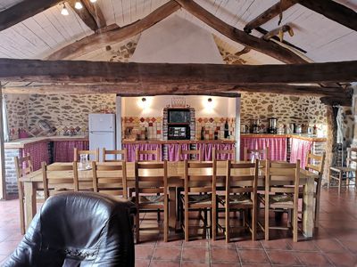 salle à manger de l'Ecogite à vendre à Decazeville en Aveyron