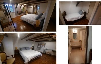 une des Chambres d'hôtes et gîte à vendre à Gagnac-sur-Cère dans le Lot
