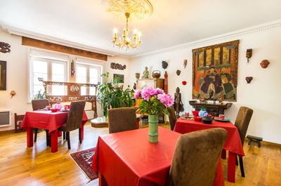 Salle à manger des Chambres d'hôtes à vendre entre Caen et Bayeux dans le Calvados