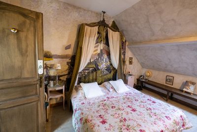 une des chambres des Gîte et chambres d'hôtes à vendre secteur Vernon-Giverny Eure