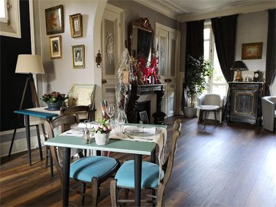 Salle à manger des Chambres d'hôtes à vendre près Gisors dans l'Eure