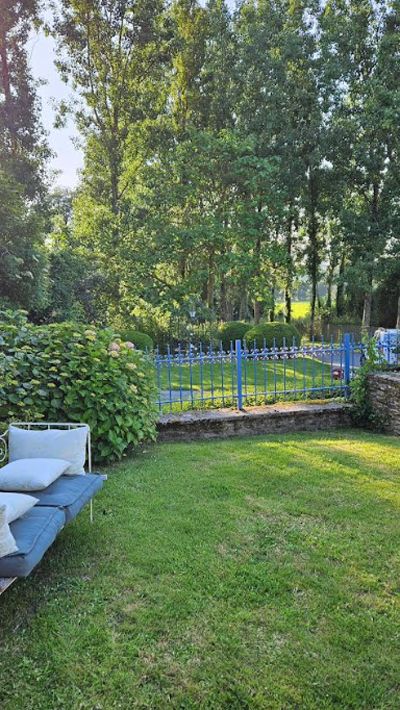 jardin du domaine à vendre avec Réceptions, gîtes et chambres d'hôtes à vendre à Ste Honorine de Ducy Calvados