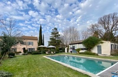 Piscine des Chambres d'hôtes à vendre à Pernes-les-Fontaines en Vaucluse