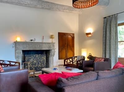 salon des Chambres d'hôtes à vendre à Pernes-les-Fontaines en Vaucluse