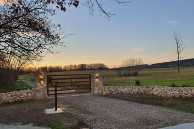 Jardin du Domaine touristique à vendre à Reillanne dans le Parc Naturel du Luberon