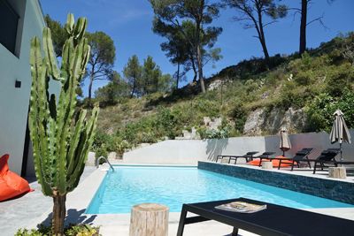 Piscine des Chambres d'hôtes à vendre St Etienne du Grès près St Rémy de Provence