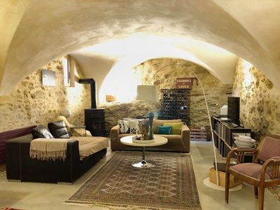 salon des Chambres d’hôtes à vendre à 15 mn de L’Isle-sur-la-Sorgues en Luberon