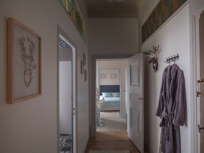 couloir de la partie chambres d'hôtesbPropriété avec Chambres d'hôtes à vendre à Amiens dans la Somme