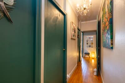 couloir menant aux Chambres d'hôtes à vendre aux portes de la Baie de Somme