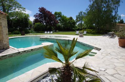 piscine des Chambres d'hôtes à vendre à Dompierre sur Mer près La Rochelle en Charente-Maritime