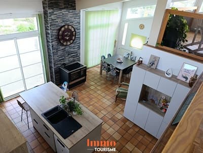 cuisine de la Propriété avec gîtes à vendre près Fouras Charente-Maritime