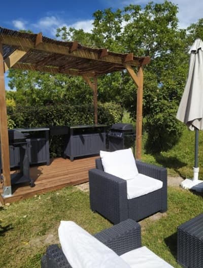 Jardin de la Maison d'hôtes à vendre à Tonnay-Boutonne en Charente Maritime