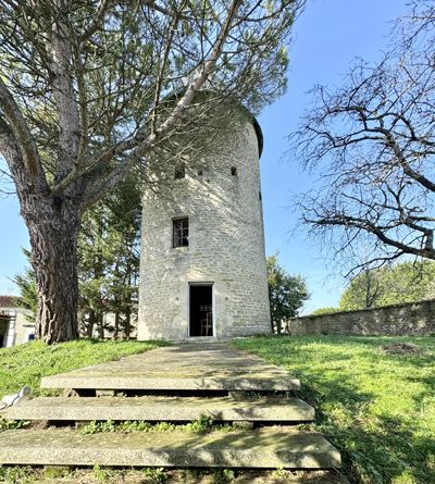 Tour de la Propriété à vendre avec gîtes et moulin axe Surgères Rochefort