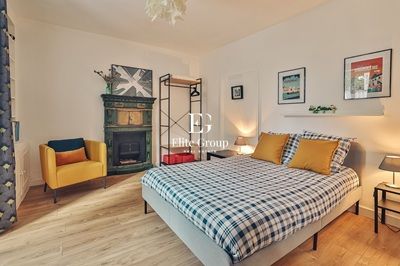 une des chambres de la Propriété avec gîte à vendre à Saint-Claud en Charente