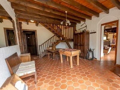 Pièce à vive des Chambres d'hôtes à vendre près du lac d'Annecy en Haute-Savoie