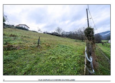 Terrain constructible pour gîtes écotouristiques à vendre à Massignieux-de-Rives dans l'Ain