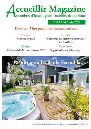 Accueillir Magazine n°105 mai / juin 2023