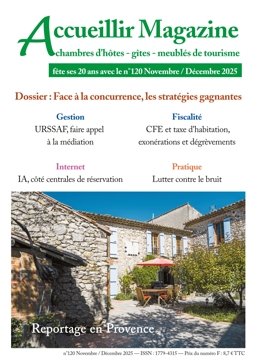 Magazine d'information des chambres d'hôtes