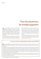 Face à la concurrence, les stratégies gagnantes
