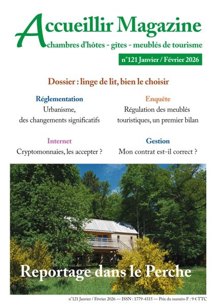 Magazine d'information des chambres d'hôtes