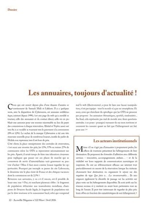 Les annuaires, toujours d'actualité !