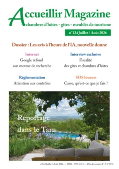 Magazine d'information des chambres d'hôtes