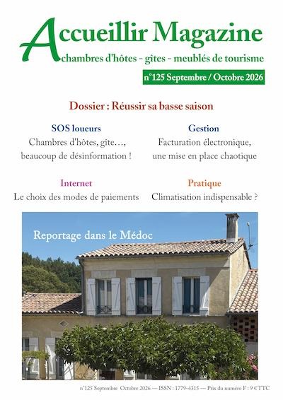 Magazine d'information des chambres d'hôtes