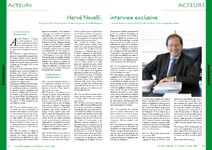 Interview exclusive d'Hervé Novelli, secrétaire d'Etat au tourisme