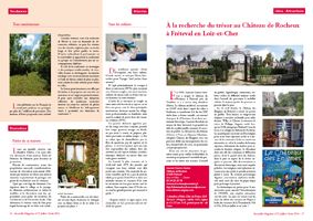 A la recherche du trésor au Château de Rocheux à Fréteval en Loir-et-Cher
