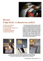 Linge de lit à chacun son confort, le dossier